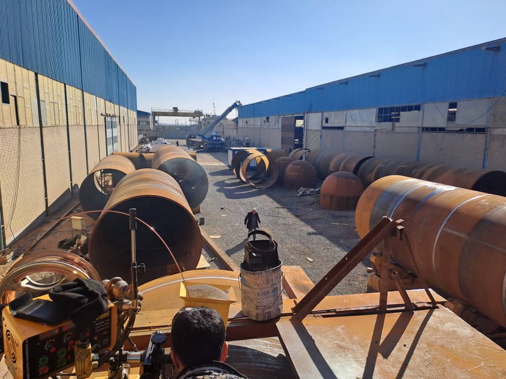 ساخت و فروش تجهیزات مخازن تحت فشار و مبدل عابدی در اصفهان