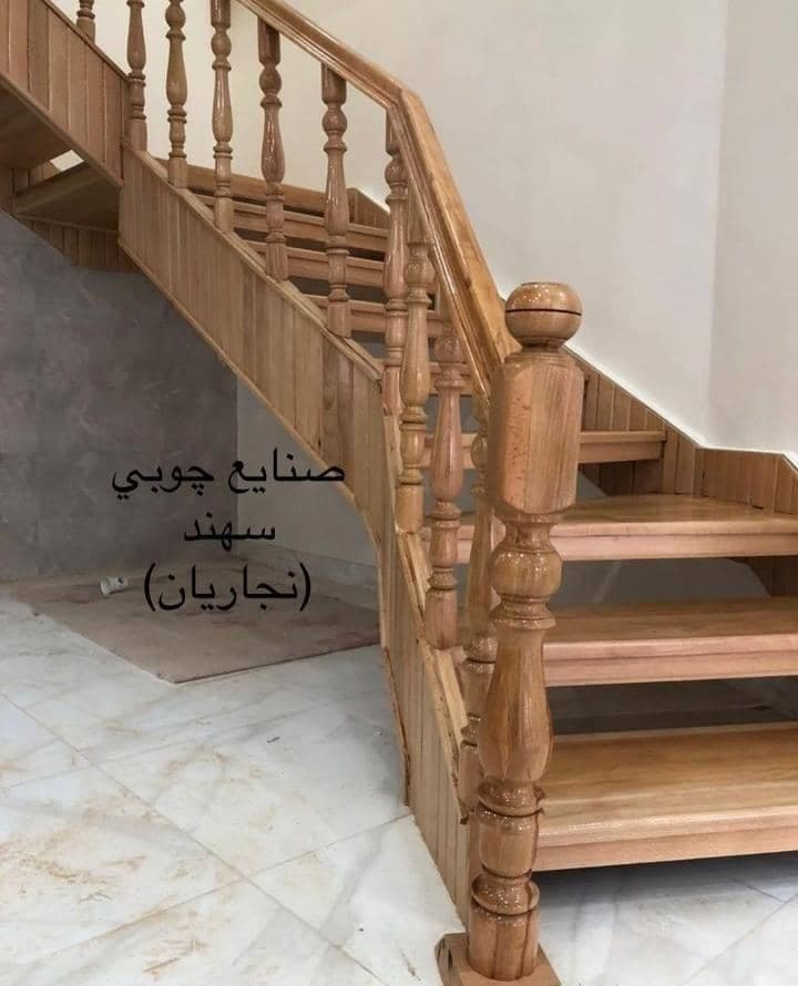 صنایع چوبی و اجرای پله چوبی سهند در تبریز