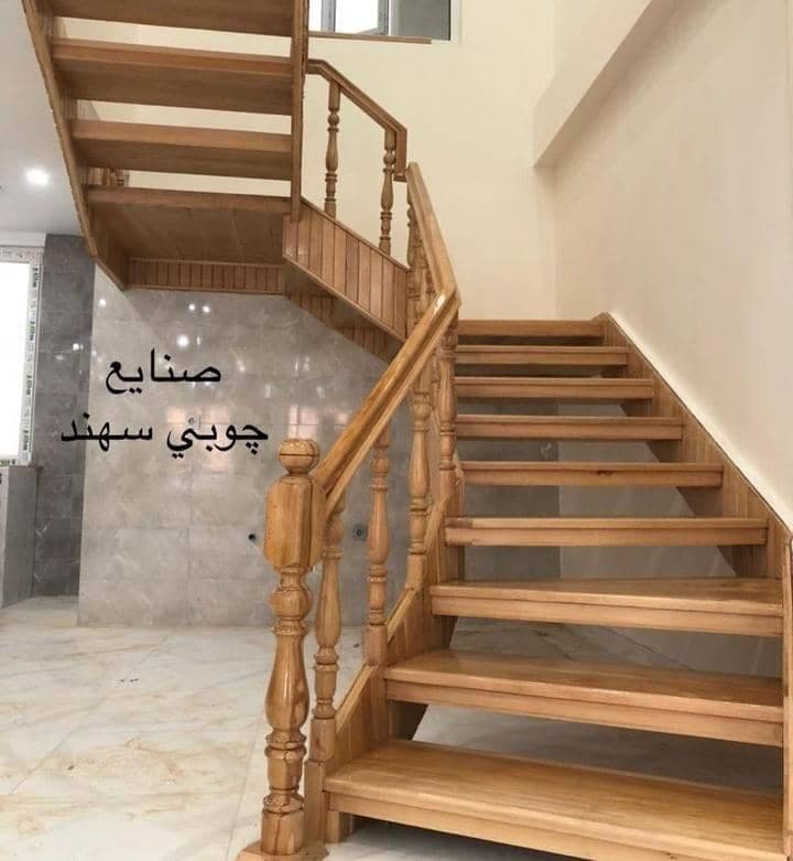 صنایع چوبی و اجرای پله چوبی سهند در تبریز