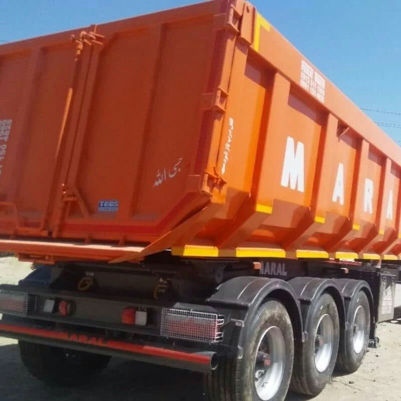 تریلی سازی فضیلت ساخت تریلی کمپرسی سه محور در همدان