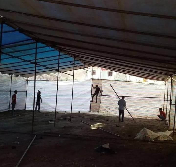 داربست فلزی دوستان در همدان