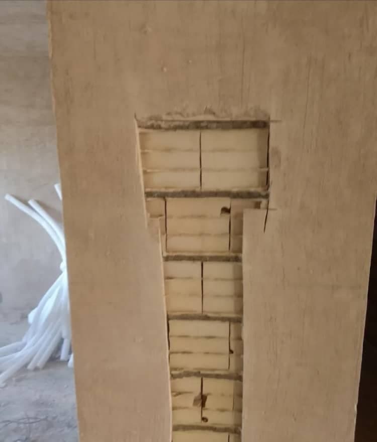 پیکور کاری ساختمان عدنانی در لردگان