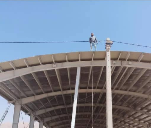 ساخت و اجرای سقف سوله سعادت پوشش در تهران