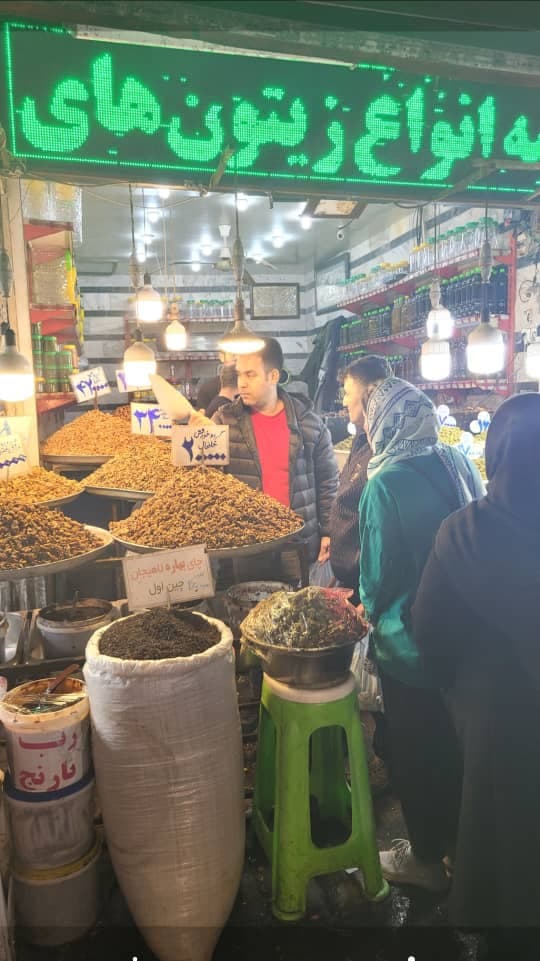 فروشگاه زیتون نگین سبز در رشت