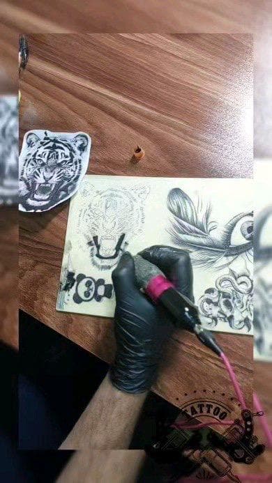 آموزش و خدمات تاتو بدن و صورت شیما شاملو در کرج