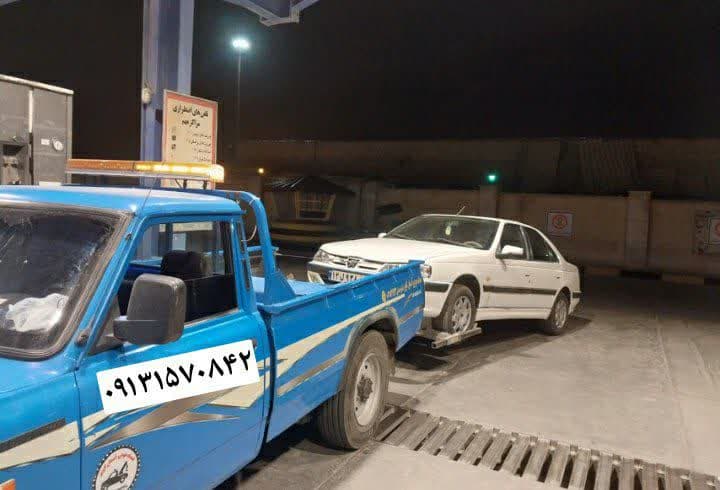 امدادخودرو و یدک کش پارس در مهریز