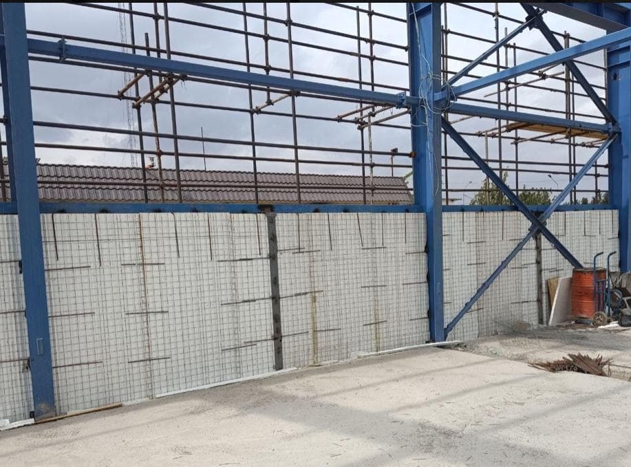 نصب 3d پانل و نبشی کشی ساختمان طهماسبی در اصفهان