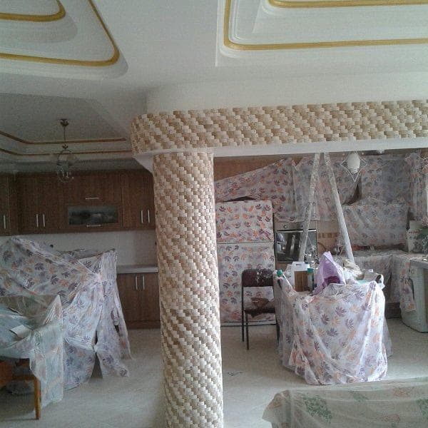 خدمات نقاشی ساختمان ابراهیم نژاد در ساری