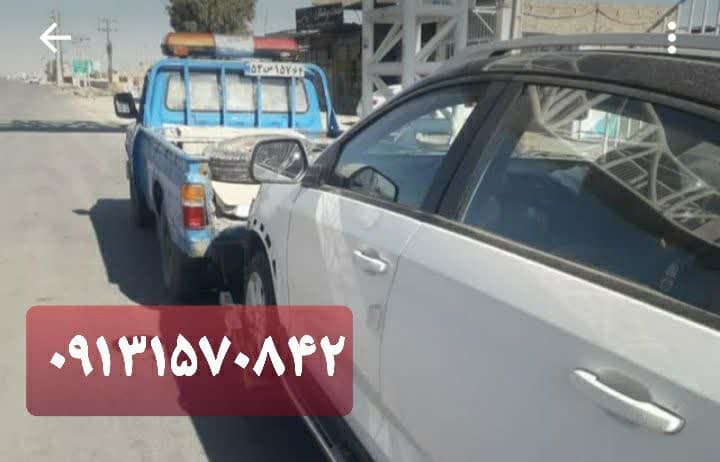امدادخودرو و یدک کش پارس در مهریز