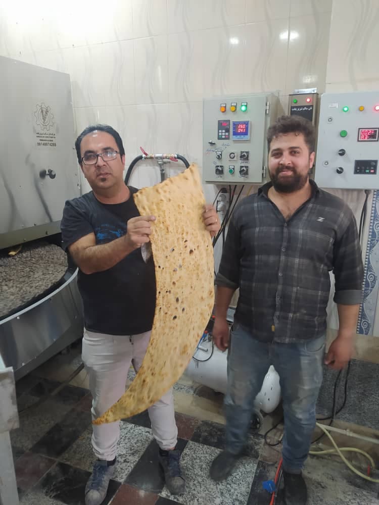 نمایندگی فروش دستگاه نانوایی سنگک و بربری فریبا محمدی در تبریز