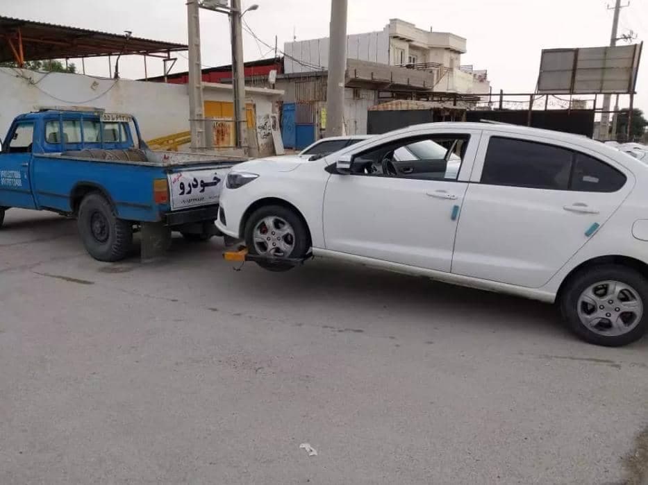 امدادخودرو و یدک کش عبادزاده در بندر کنگان