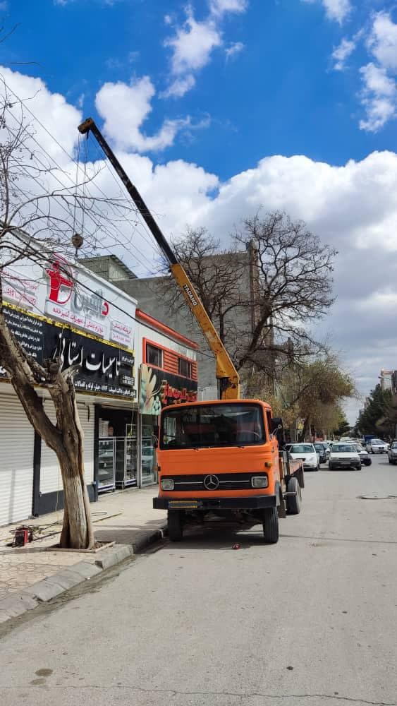 اجاره جرثقیل سبد ثابت و کفی دار سلطانی در کرمانشاه
