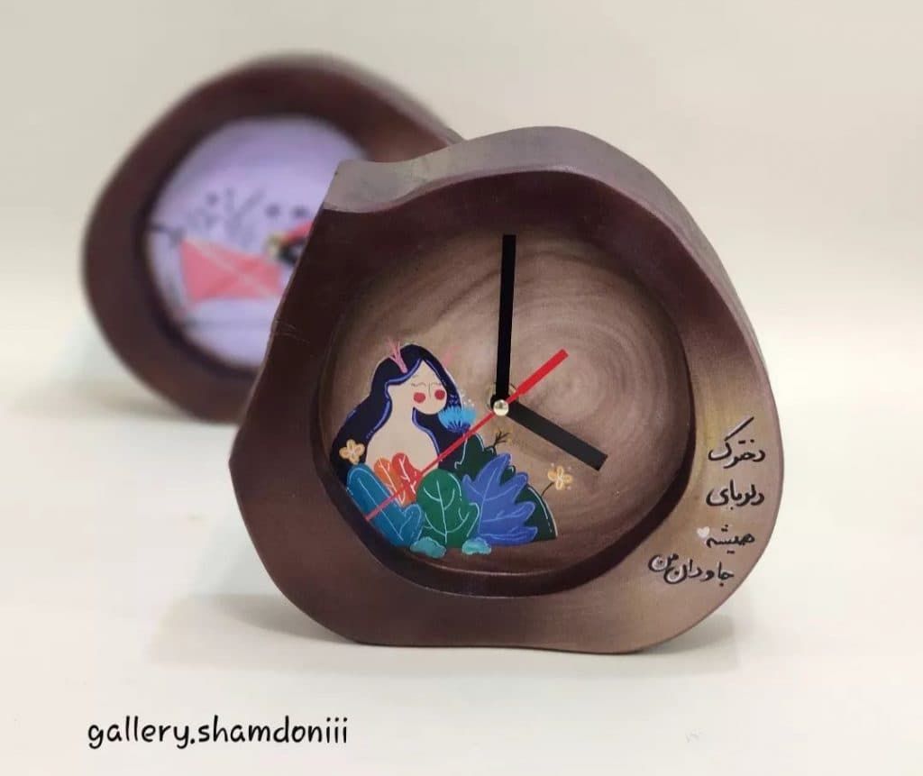 صنایع دستی و هنری شمعدونی در بندر انزلی