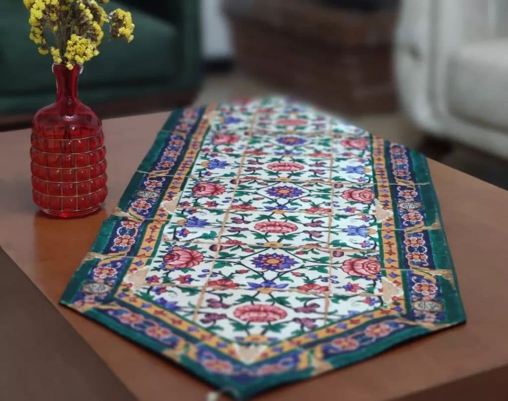 صنایع دستی و هنری شمعدونی در بندر انزلی