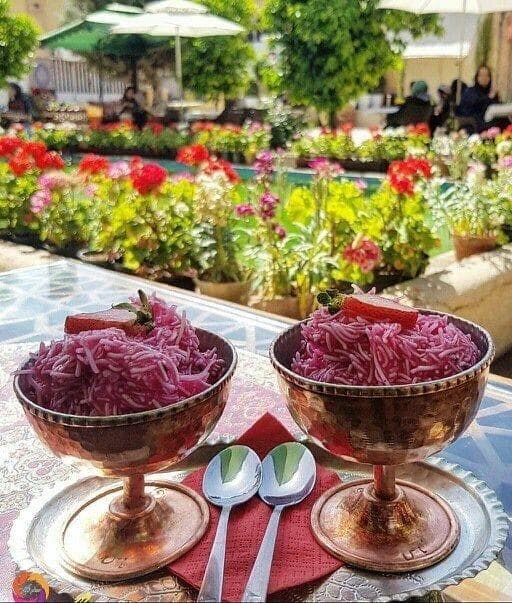 فالوده بستنی ریاحی در سیرجان