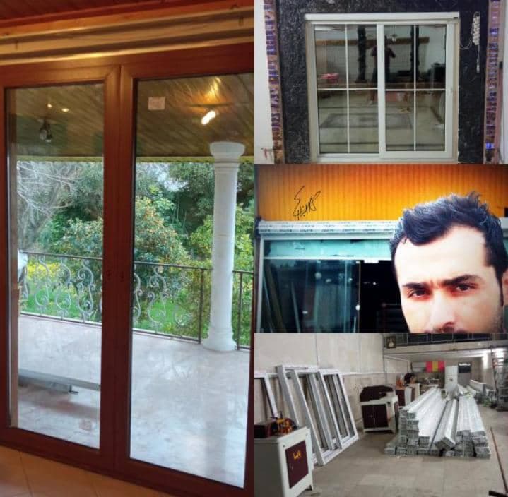 تولیدی درب و پنجره UPVC دلوین در مازندران