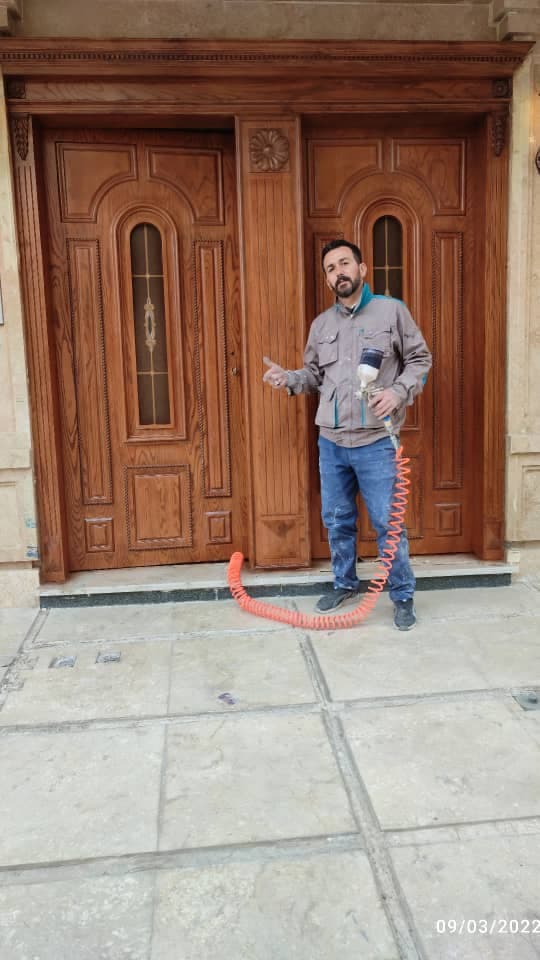 رنگ کاری صنایع چوبی تابان در مشهد