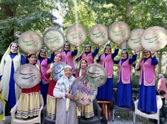 گروه دف نوازی آوای صبا در مشهد