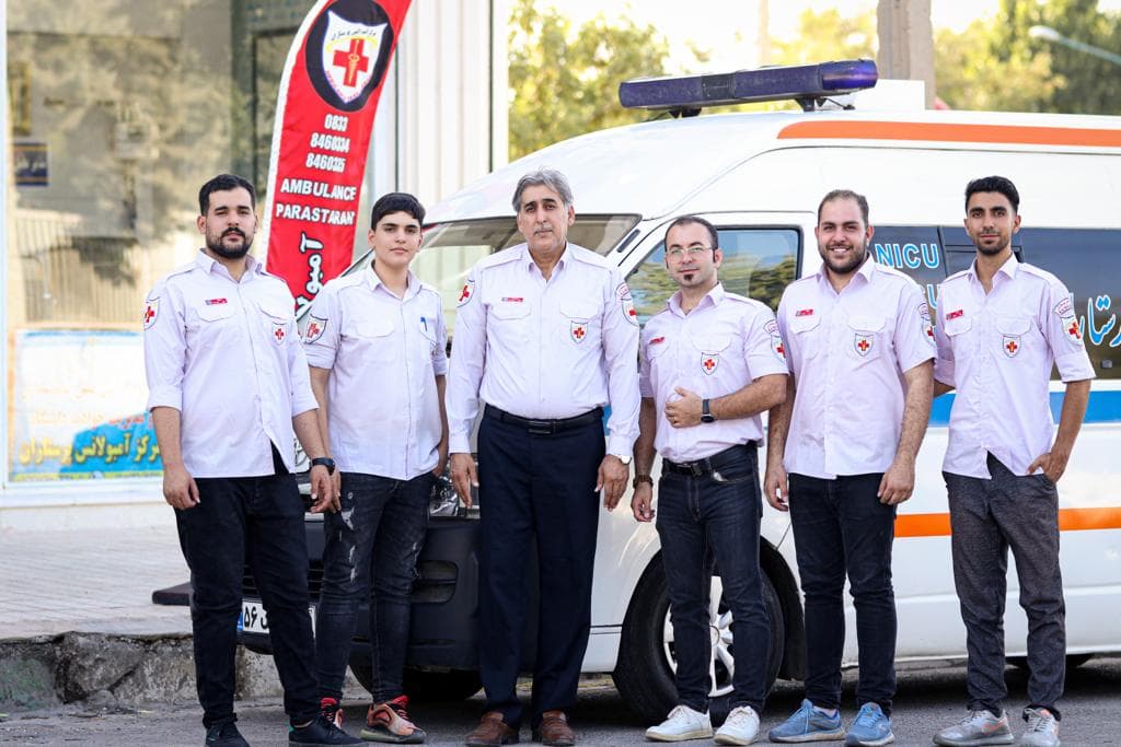 مرکز آمبولانس خصوصی پرستاران پورحسن در کرمانشاه