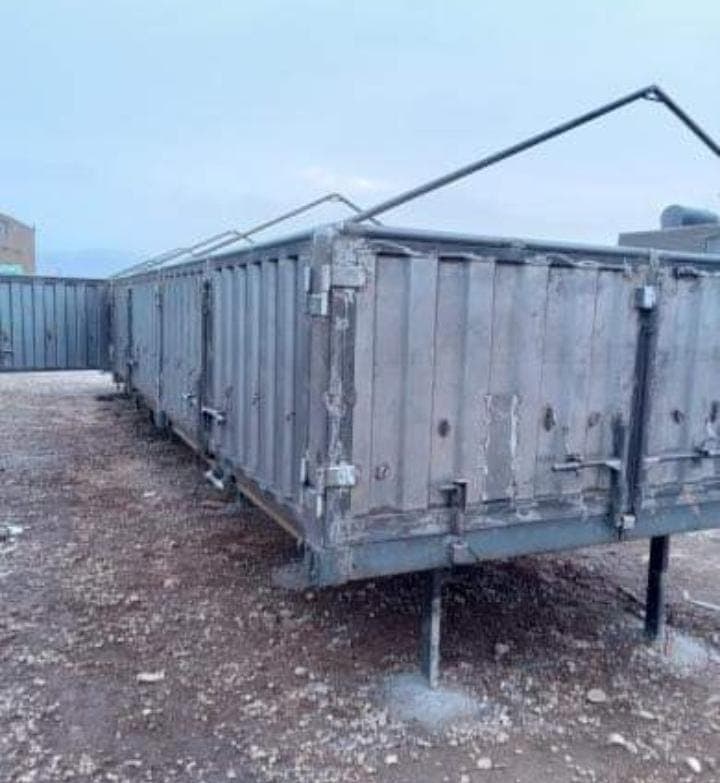لبه سازی کانتینر و تریلی بهنام واعظی در زنجان