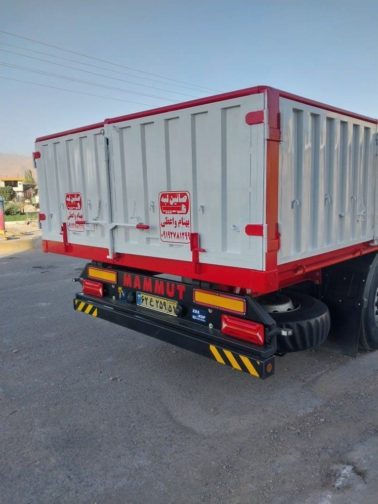 لبه سازی کانتینر و تریلی بهنام واعظی در زنجان