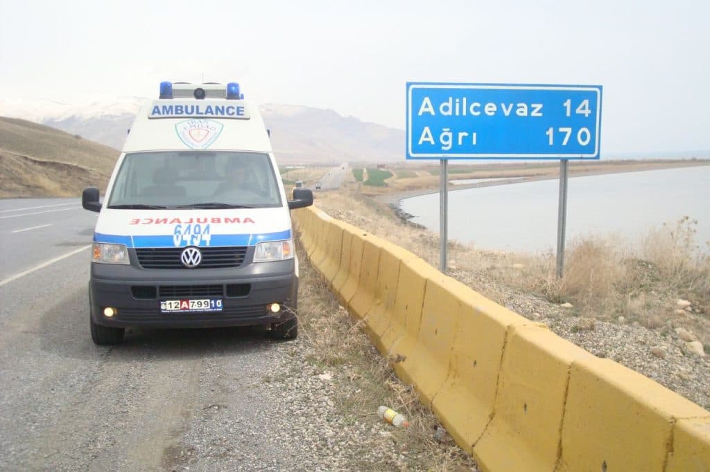 مرکز آمبولانس ایران امداد در قم