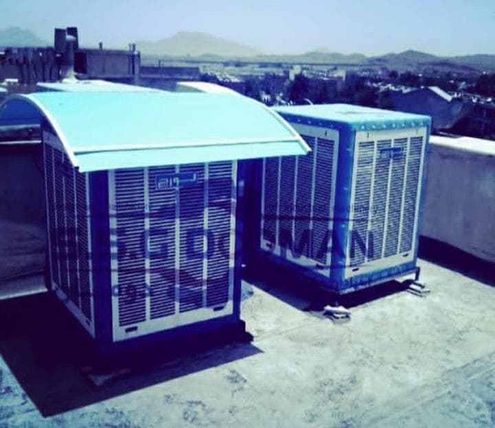 ساخت و تولید سایبان کولرآبی و گازی دومان در اصفهان