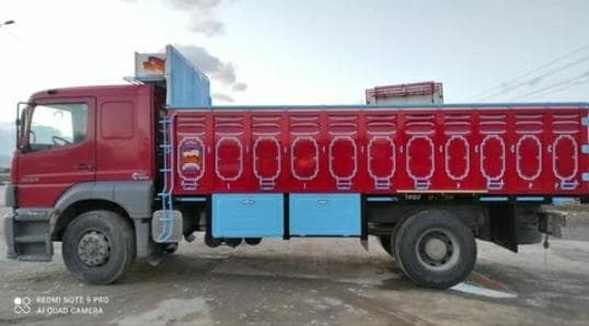 اتاقسازی و نقاشی ماشین سنگین زاگرس در بروجرود