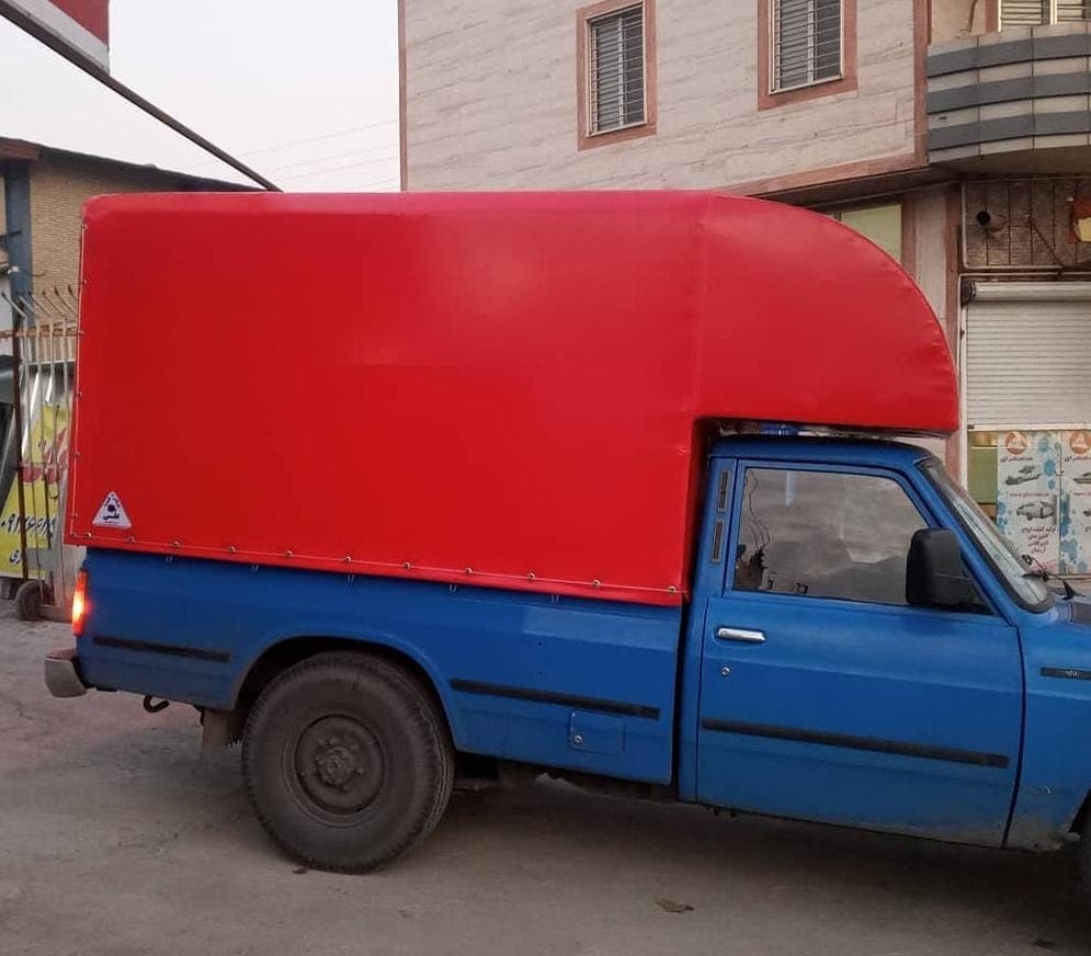 چادر دوزی برزنتی باری و‌ مسافرتی خیمه علی در گرمدره کرج