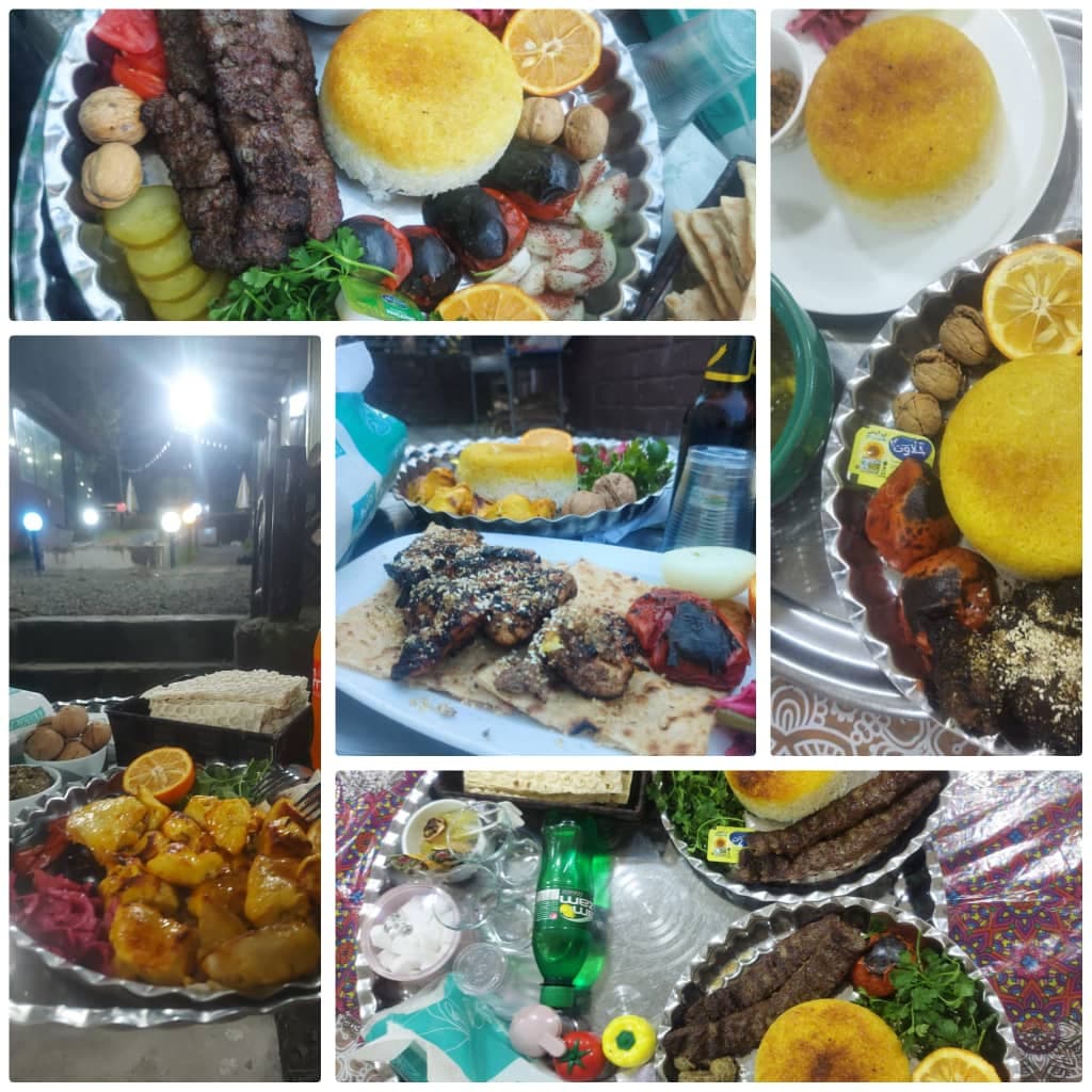 باغ و کافه رستوران کوبار در لاهیجان گیلان