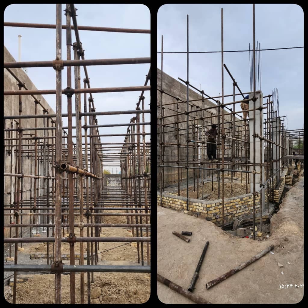 اجاره داربست فلزی و کفراژ میلاد در کاشان