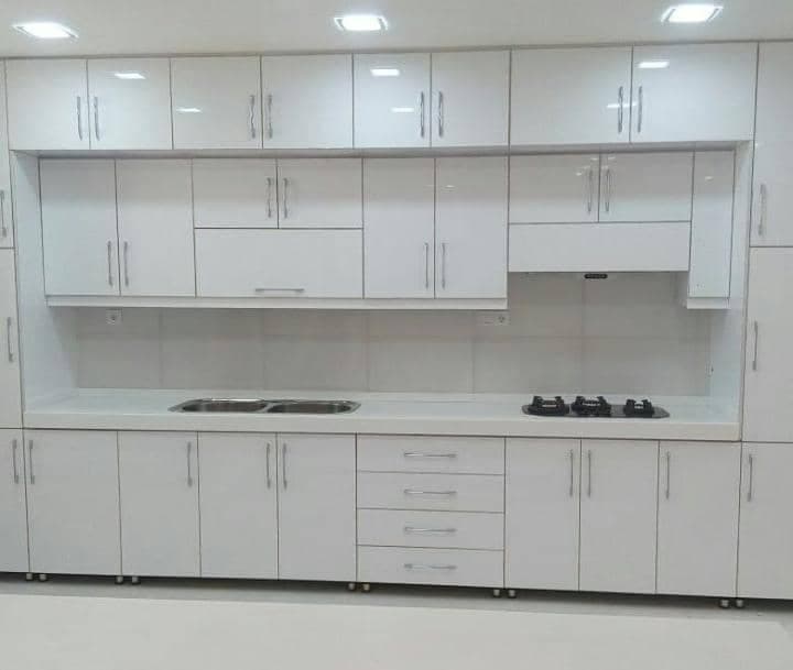 طراحی و اجرای کابینت چوبی و فلزی توحید در لار فارس