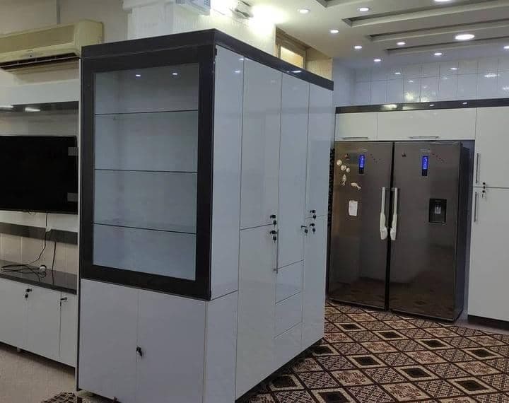طراحی و اجرای کابینت چوبی و فلزی توحید در لار فارس