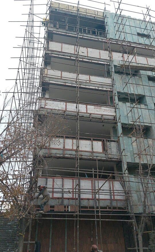 اجرای داربست فلزی سنگین کاران در اصفهان