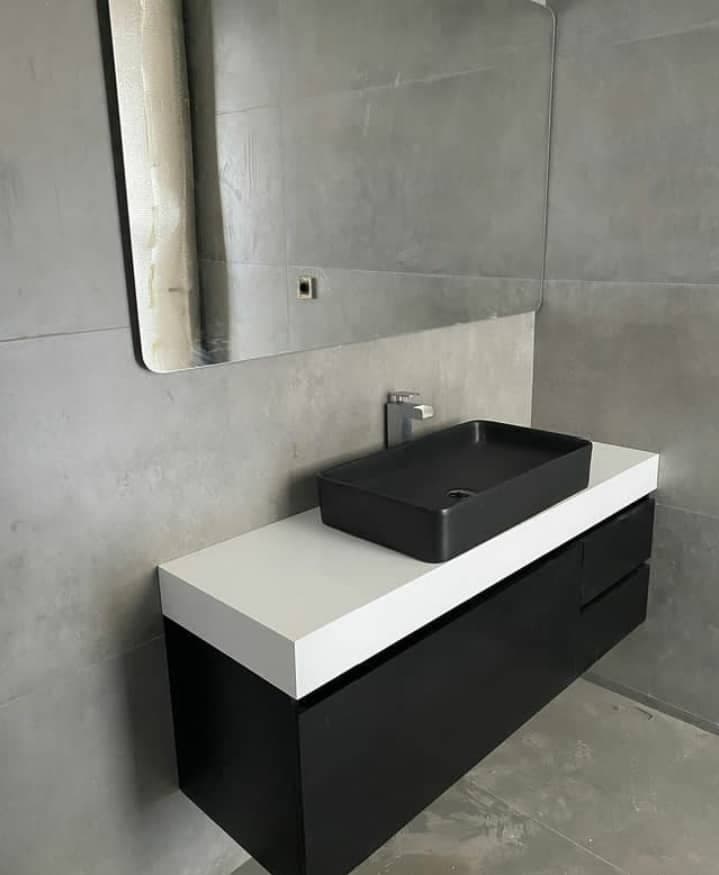 طراحی و ساخت روشویی کابینتی کیوب کابین در بابل
