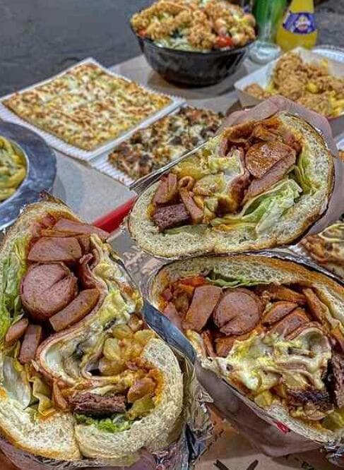 فست فود بمب پروین در تهران