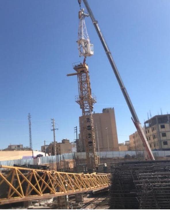 خدمات تاور کرین و آسانسور کارگاهی فرهادی در تهران
