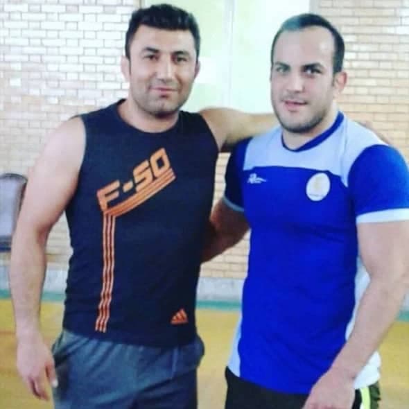 مربی و قهرمان کشتی آزاد مهدی محمد قلی ها در قزوین