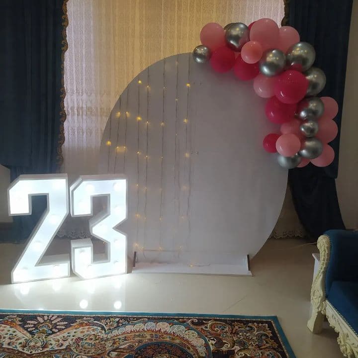 تشریفات و تم تولد شاپرک در رحیم آباد رودسر