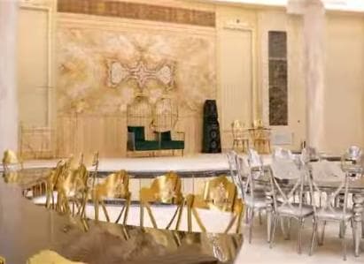 تالار و عمارت مجلل کاخ در زرند کرمان