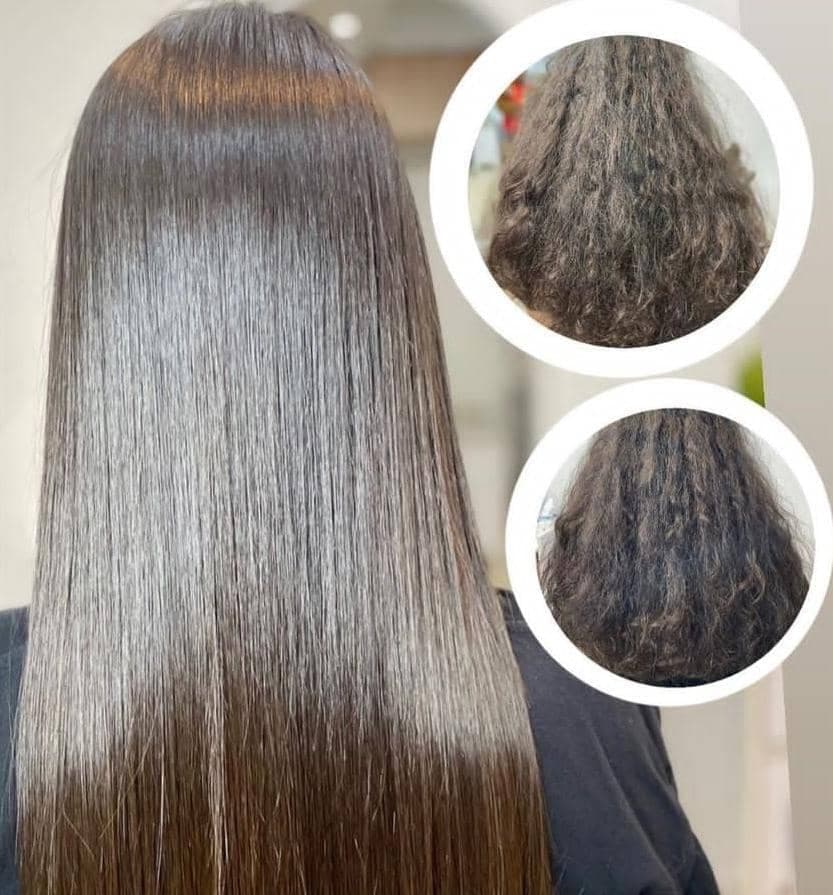 خدمات تخصصی کراتین احیا و ابریشم سازی مو مژگان سلیمی در رشت