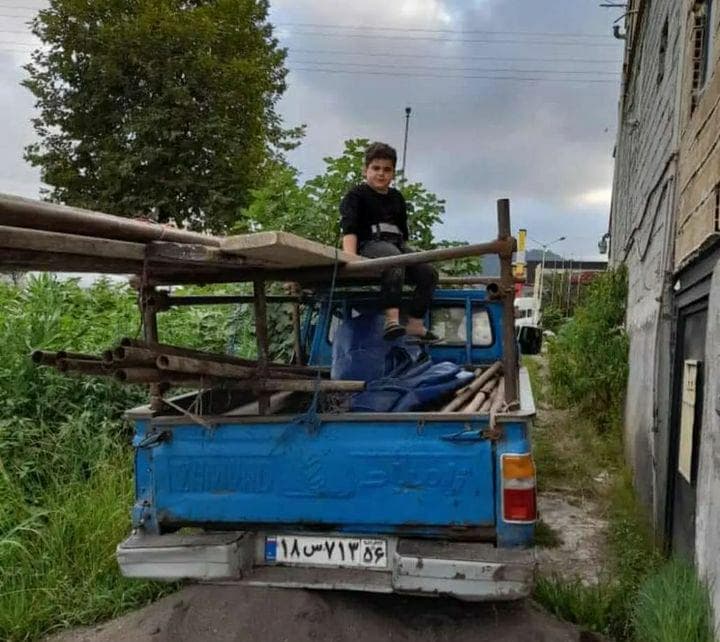 داربست فلزی دماوند در تالش گیلان