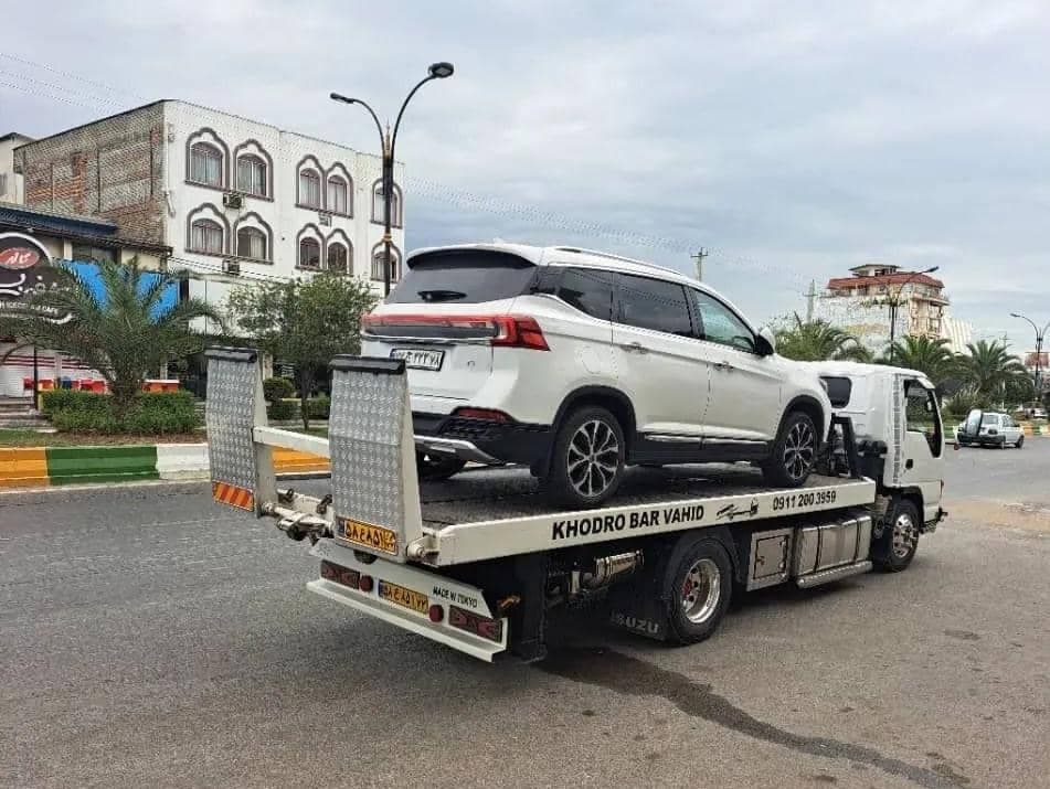 خودروبر و امدادخودرو وحید در تنکابن