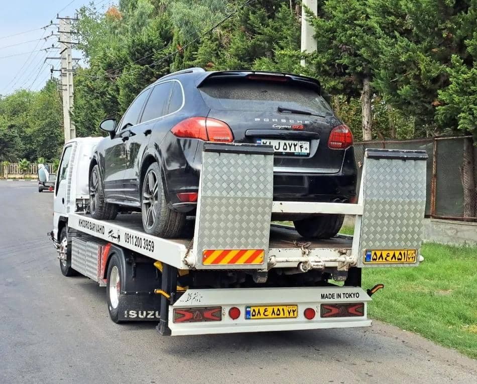 خودروبر و امدادخودرو وحید در هراز