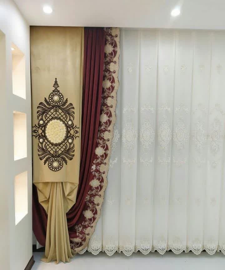 گالری پرده اطلس تجارت در قائمشهر مازندران
