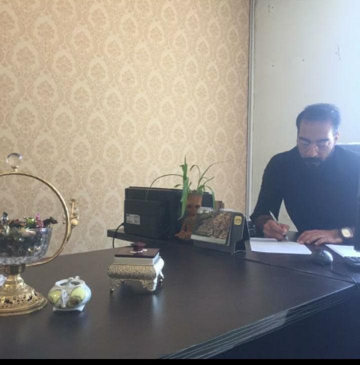 داربست فلزی زنگی آبادی در کرمان
