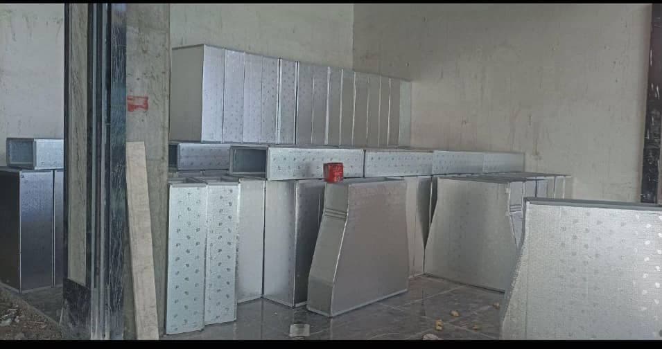 ساخت و نصب کانال کولر و دریچه هوا ابتکار در بوشهر