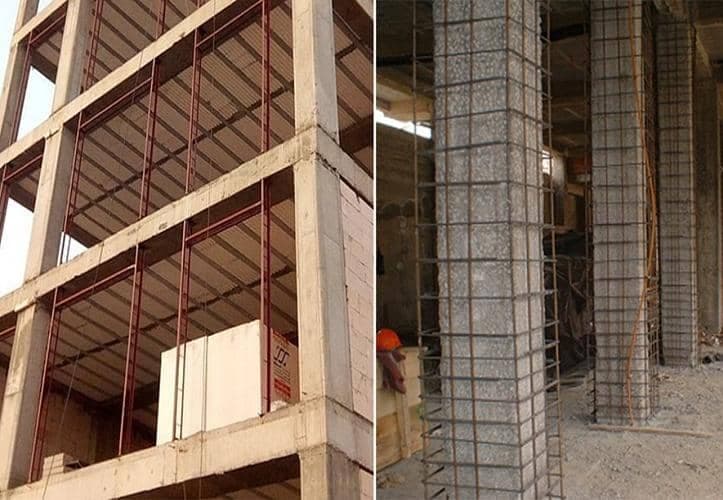 ساخت و نصب و اجرا وال پست گیره ناودانی منقطع فتاحی در خوزستان