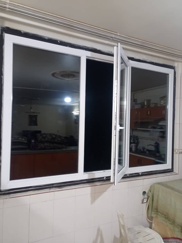 تولید و اجرا درب و پنجره upvc و توری کشویی چهلستون در محلات