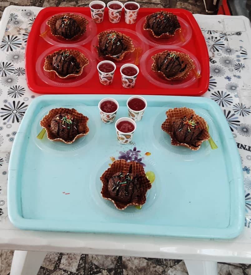 بستنی سرخ شده چهار فصل در فومن